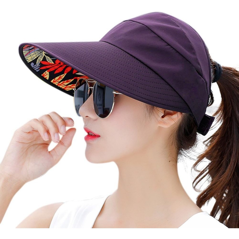 Packable Hat Nylon - Sun Hats for Women Wide Brim