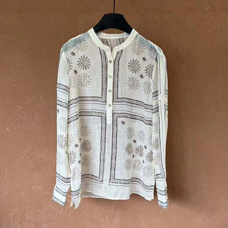 Resort Shirt Floral - Women New Design Loose Temperament Fashion