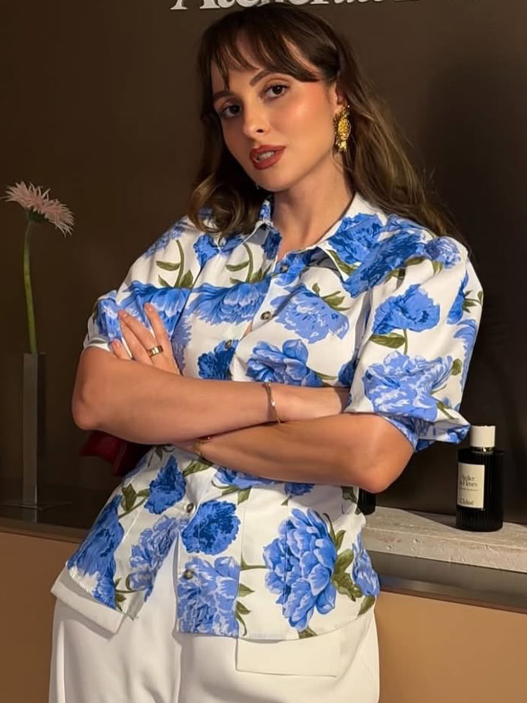 HH Women's Summer Fashion Lape - Resort Shirt Floral 리뷰 및 가격