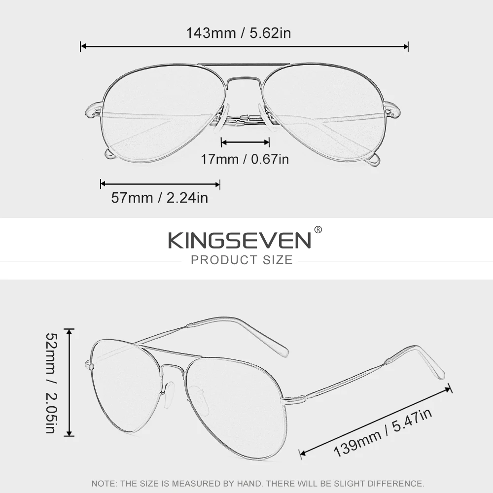 KINGSEVEN Men Polarized Sungla - Sunglasses Aviator Polarized 리뷰 및 가격