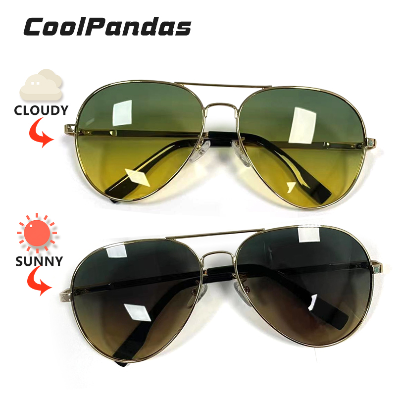 Photochromic Sunglasses Men Po - Sunglasses Aviator Polarized 리뷰 및 가격