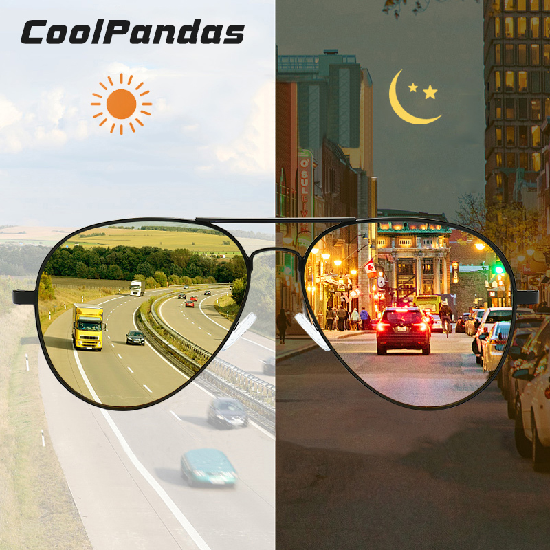 Photochromic Sunglasses Men Po - Sunglasses Aviator Polarized 리뷰 및 가격
