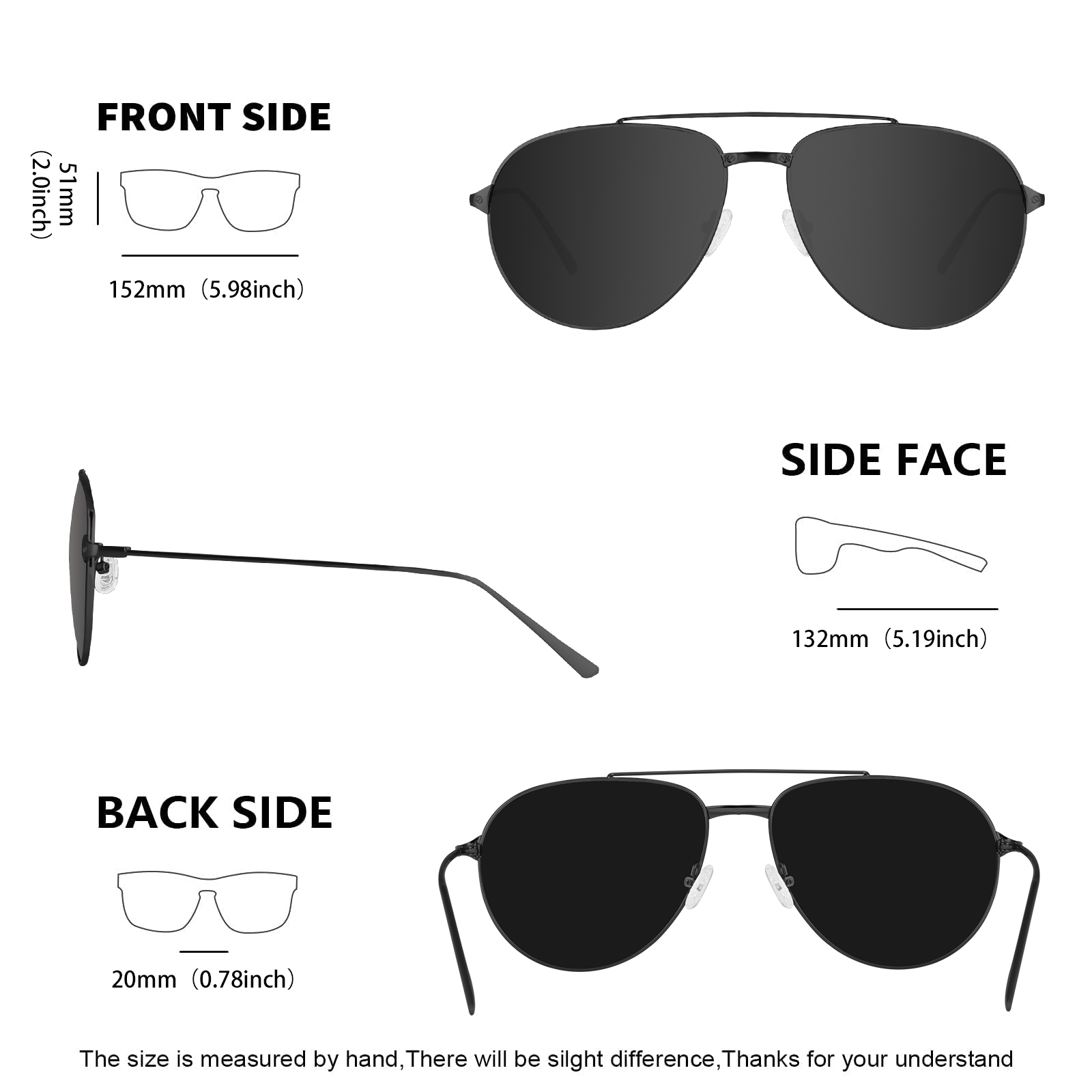 MAXJULI Aviator Sunglasses for - Sunglasses Aviator Polarized 리뷰 및 가격