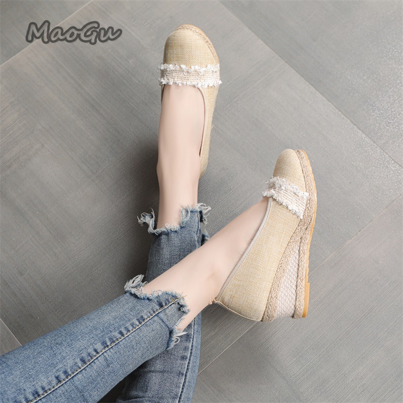 Women's Espadrille Wedges Shoe - Espadrille Slip On 리뷰 및 가격