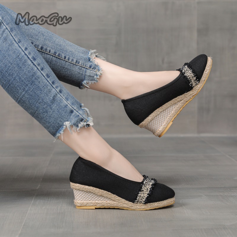 Women's Espadrille Wedges Shoe - Espadrille Slip On 리뷰 및 가격