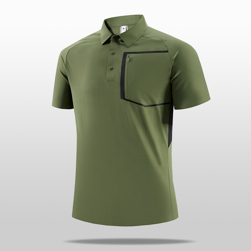 Summer new ice silk POLO shirt - Polo Shirt Pique 리뷰 및 가격