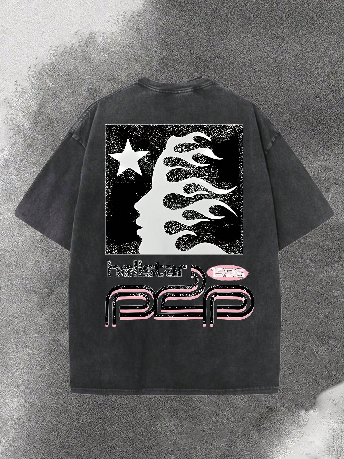Washed Black Men's Loose Fit G - Tee Graphic Print 리뷰 및 가격