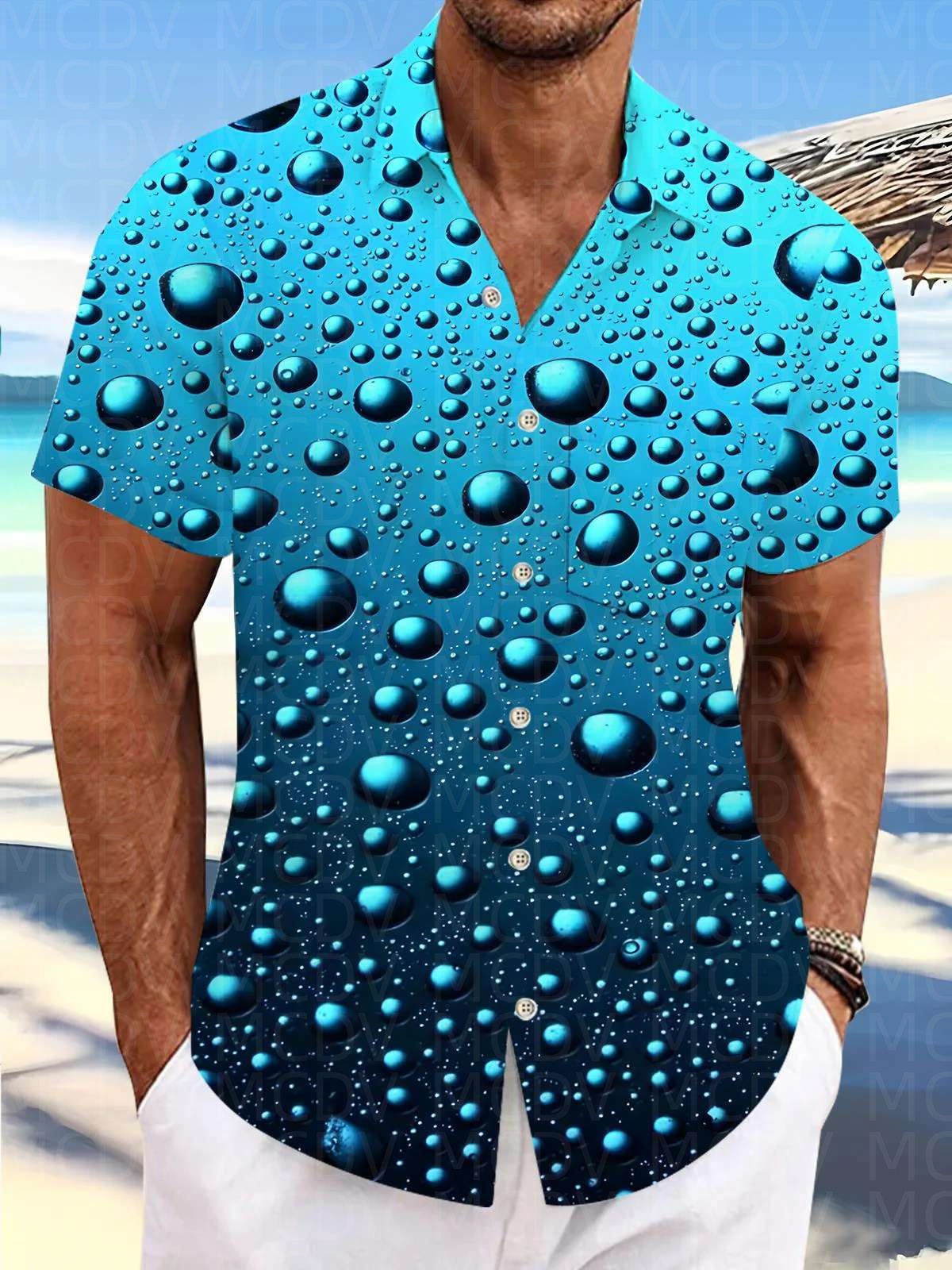 Trump Pattern Men's Hawaiian S - Shirt Camp Collar 리뷰 및 가격