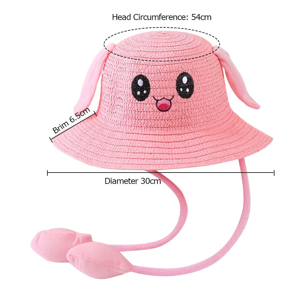 Summer Bucket Cap Moving Ears  - Bucket Hat Straw 리뷰 및 가격