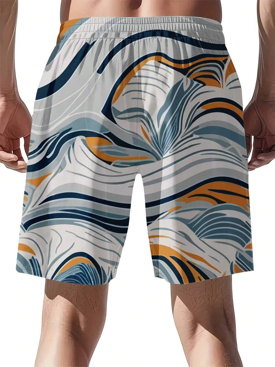 Mens Full Print Beach Shorts A - Swim Trunk Quick Dry 리뷰 및 가격