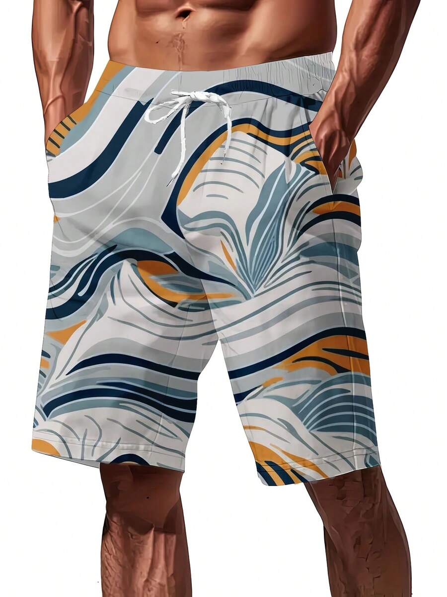 Mens Full Print Beach Shorts A - Swim Trunk Quick Dry 리뷰 및 가격
