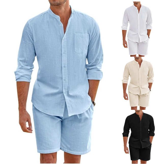 Simple Casual Men's Cotton Lin - Linen Shirt Breathable 리뷰 및 가격
