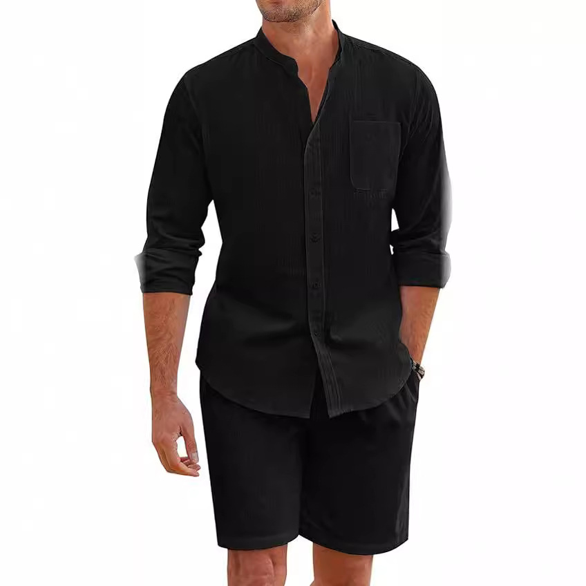 Simple Casual Men's Cotton Lin - Linen Shirt Breathable 리뷰 및 가격