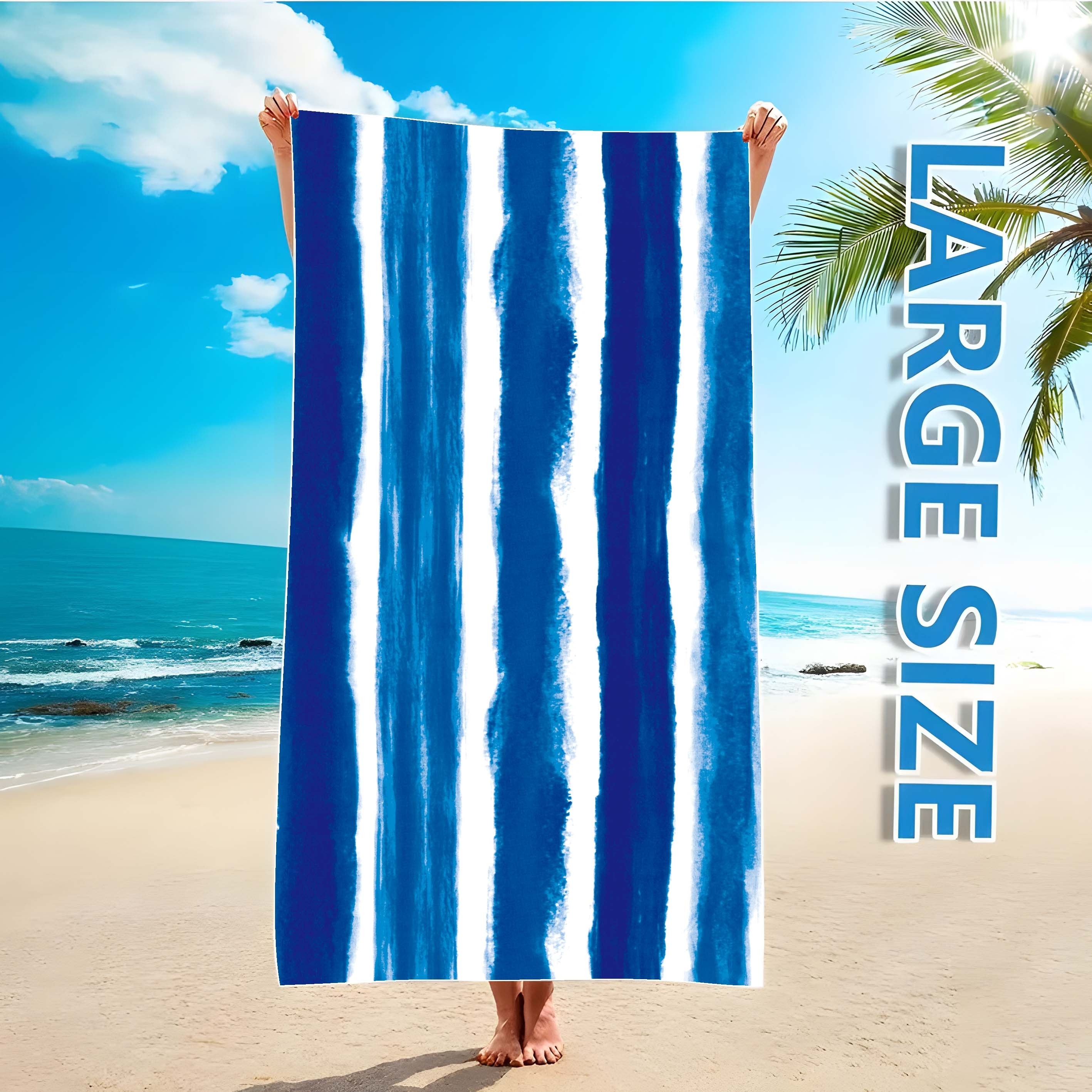 Promo Bulk Microfiber Oversize - Beach Towel Large 리뷰 및 가격