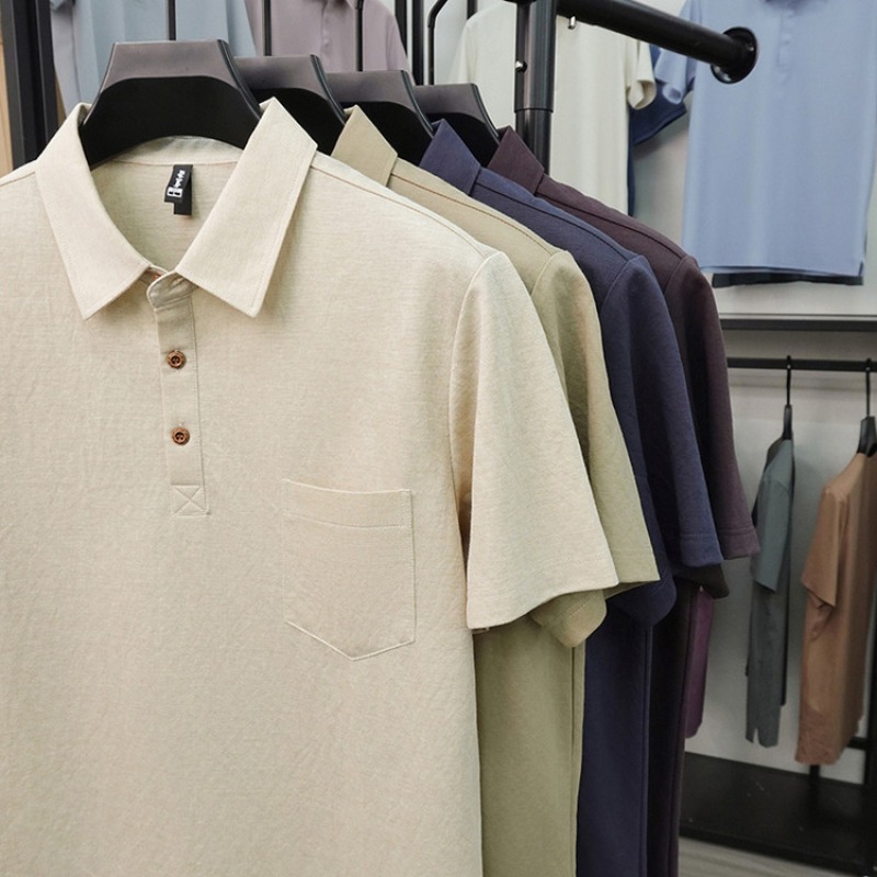 2026 New Men's Short Sleeve Po - Polo Shirt Pique 리뷰 및 가격