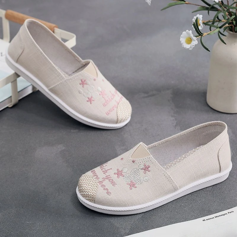 Kawaii Slip on Round Toe Cute  - Espadrille Slip On 리뷰 및 가격