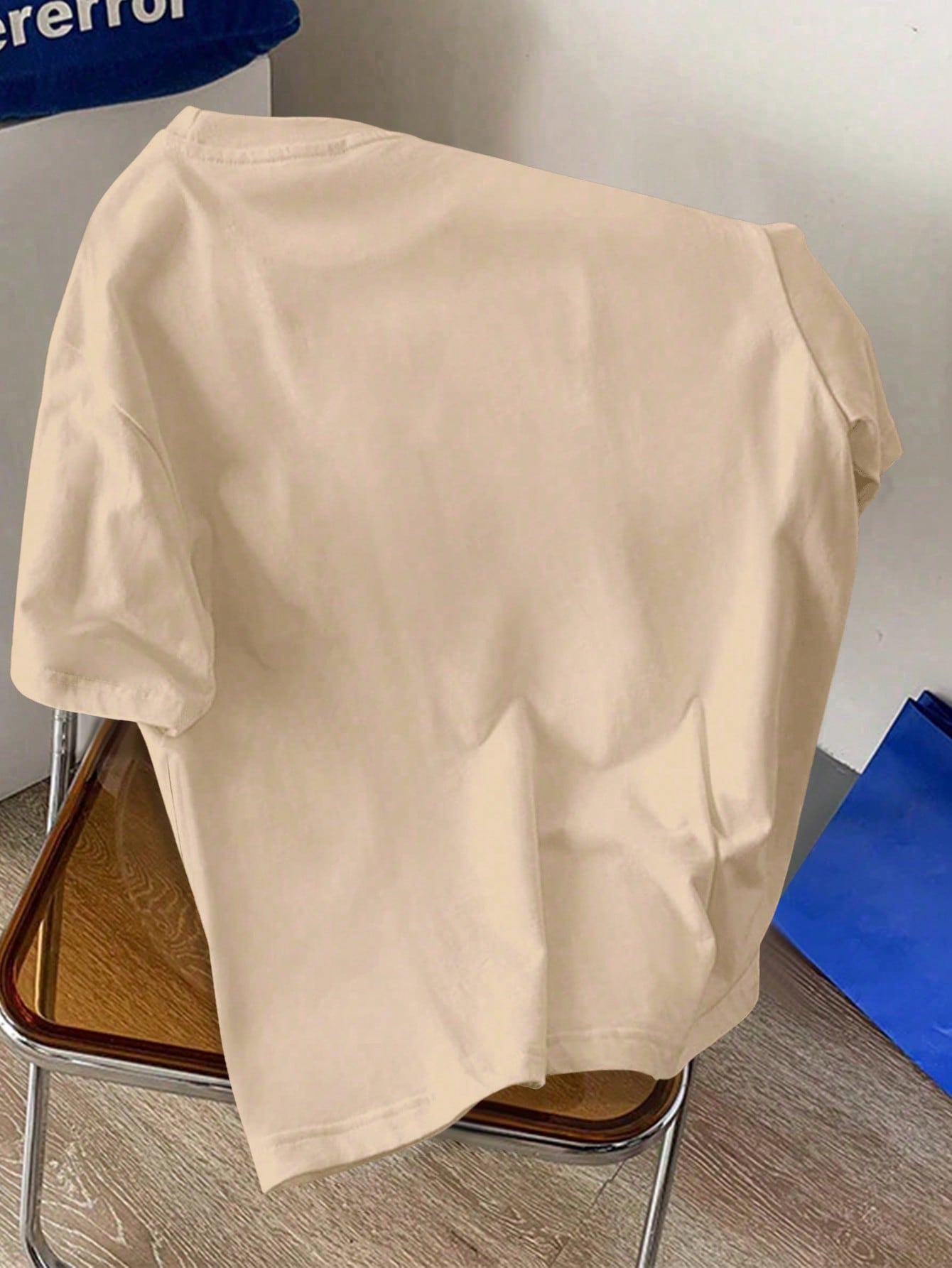 Men's Casual Beige Graphic Tee - Tee Graphic Print 리뷰 및 가격