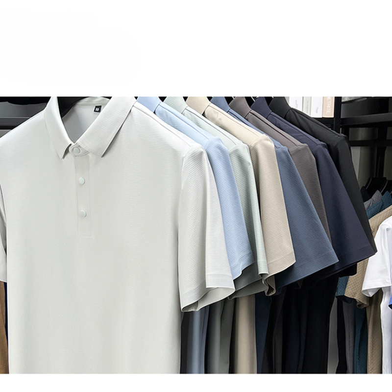 Summer Short Sleeve T-Shirt -  - Polo Shirt Pique 리뷰 및 가격