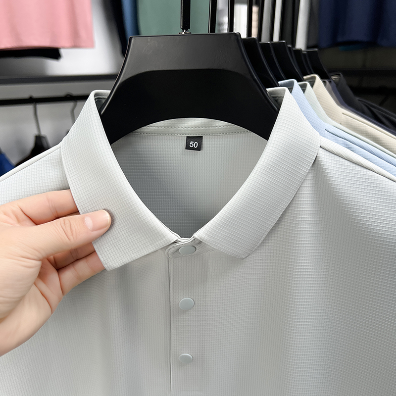Summer Short Sleeve T-Shirt -  - Polo Shirt Pique 리뷰 및 가격