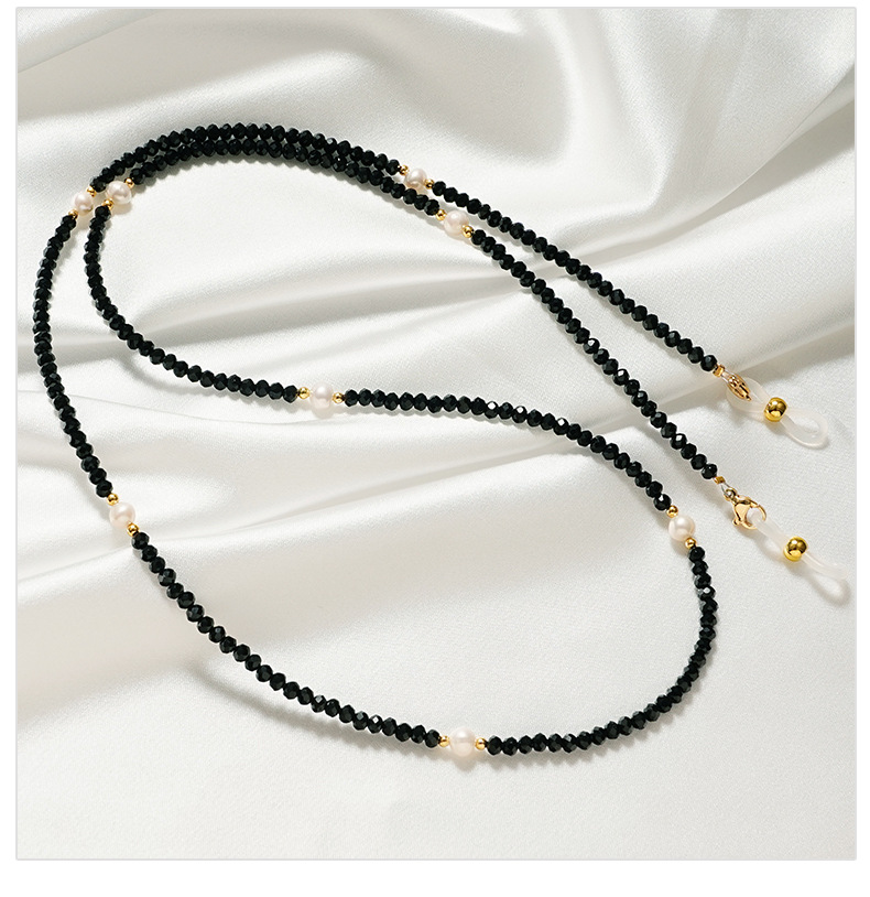 Pearl Crystal Glasses Chain wo - Sunglass Retainer Cord 리뷰 및 가격
