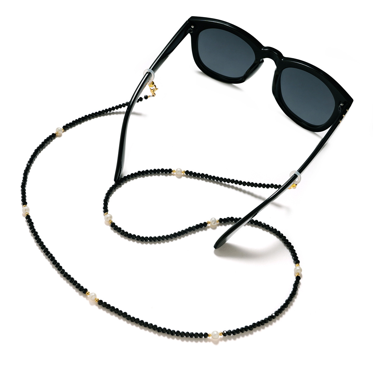 Pearl Crystal Glasses Chain wo - Sunglass Retainer Cord 리뷰 및 가격