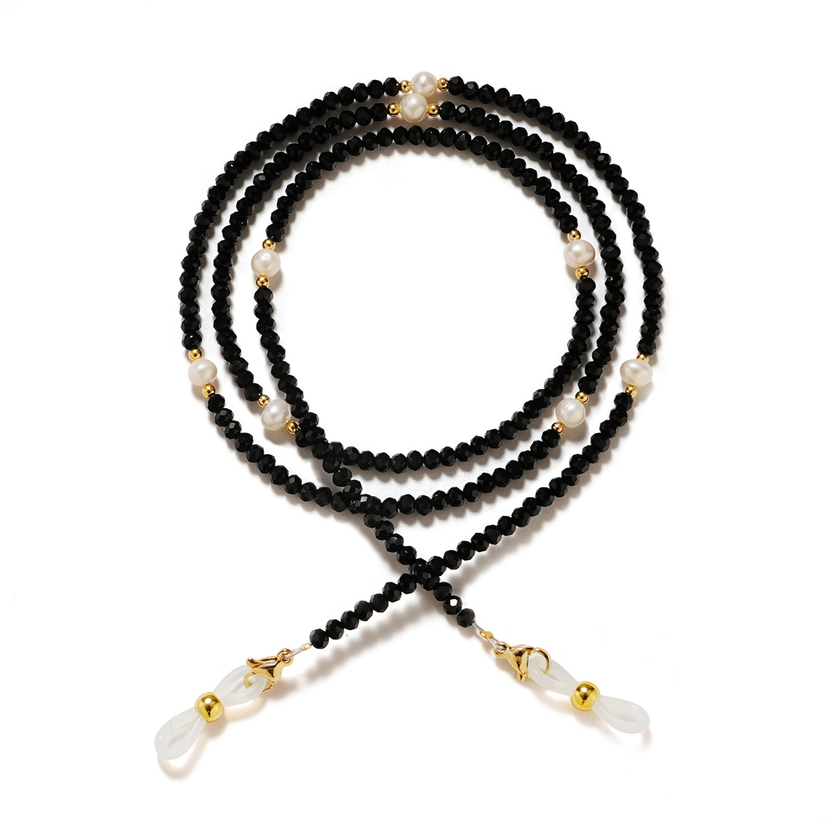 Pearl Crystal Glasses Chain wo - Sunglass Retainer Cord 리뷰 및 가격