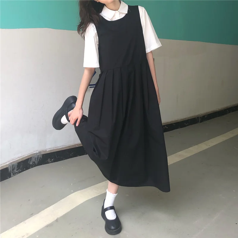 Two Piece Sets Women Japanese  - Shirt Camp Collar 리뷰 및 가격