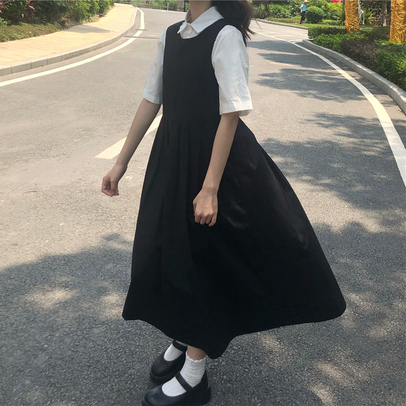 Two Piece Sets Women Japanese  - Shirt Camp Collar 리뷰 및 가격