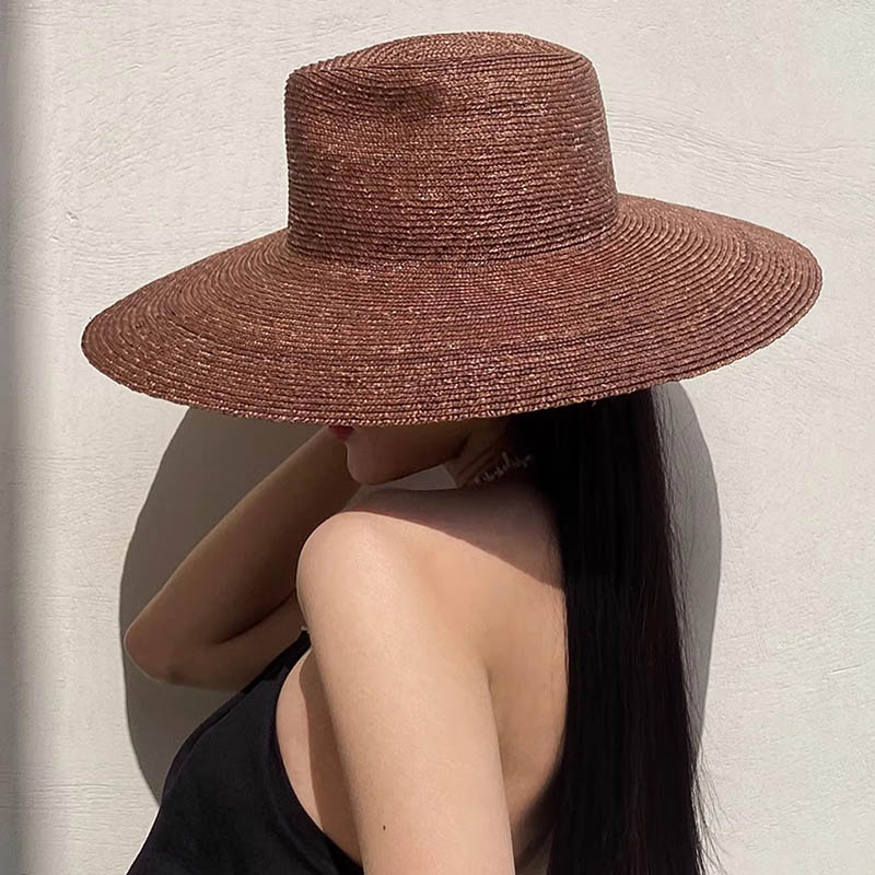 Large Brim Panama Straw Hat Fo - Bucket Hat Straw 리뷰 및 가격