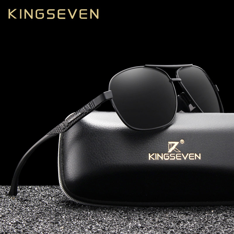 KINGSEVEN Brand Men Sunglasses - Sunglasses Aviator Polarized 리뷰 및 가격
