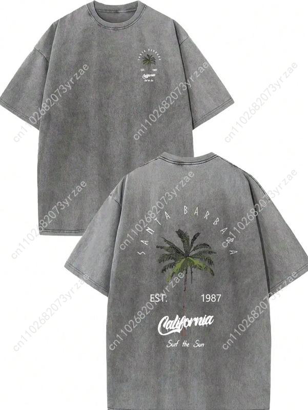 Retro Wash Santa Barbara Tshir - Linen Shirt Breathable 리뷰 및 가격