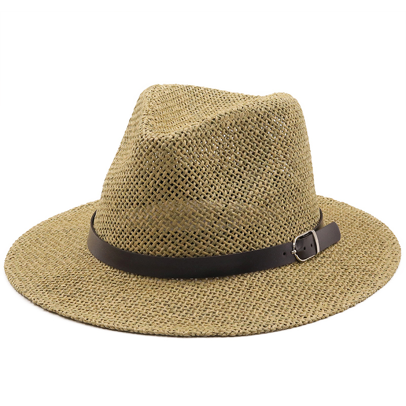 Simple jazz Panama Hat with Be - Bucket Hat Straw 리뷰 및 가격
