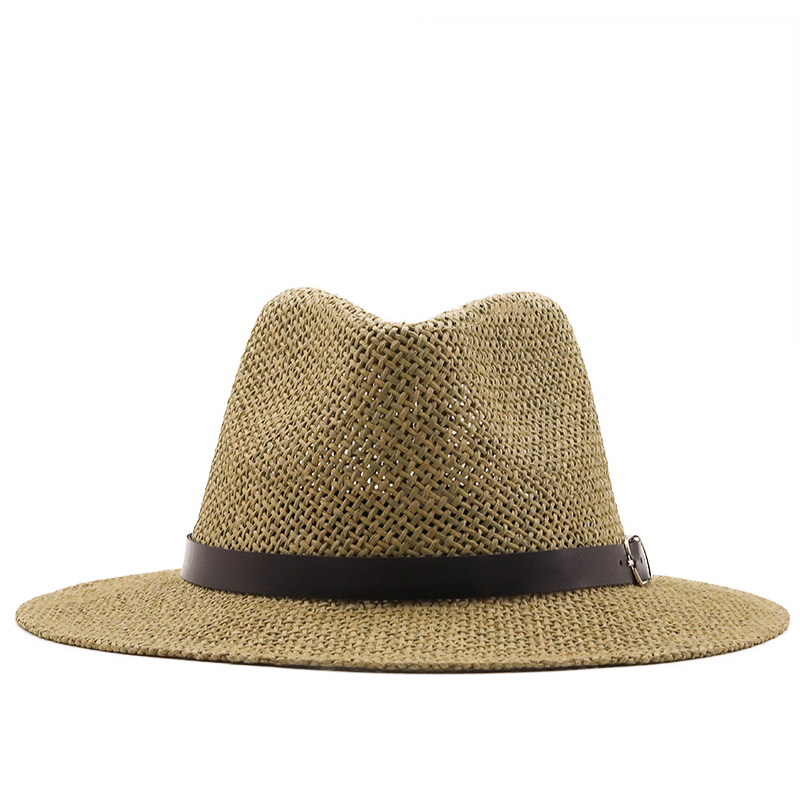 Simple jazz Panama Hat with Be - Bucket Hat Straw 리뷰 및 가격