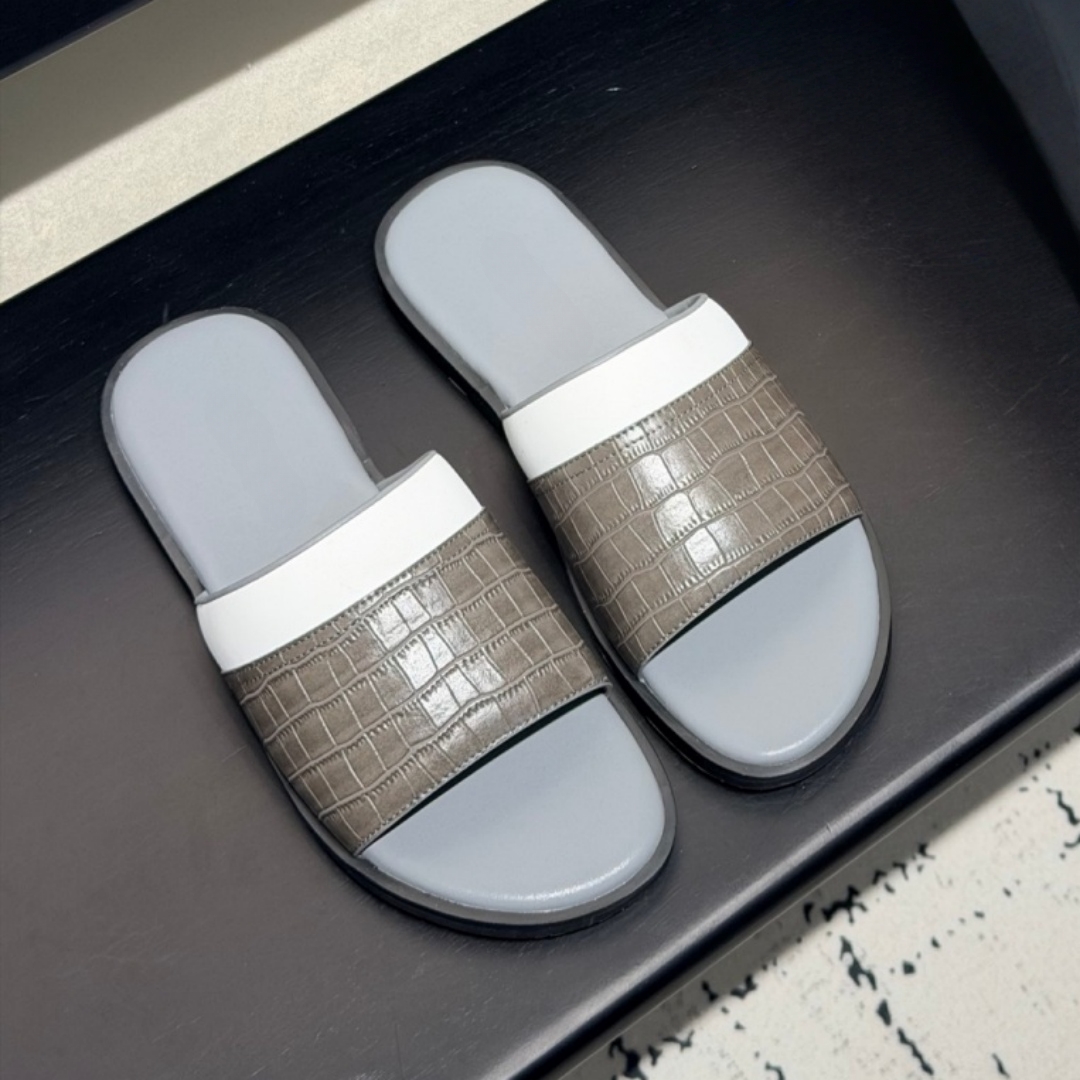 Handmade Cowhide Sandals Luxur - Flip Flop Leather Men 리뷰 및 가격