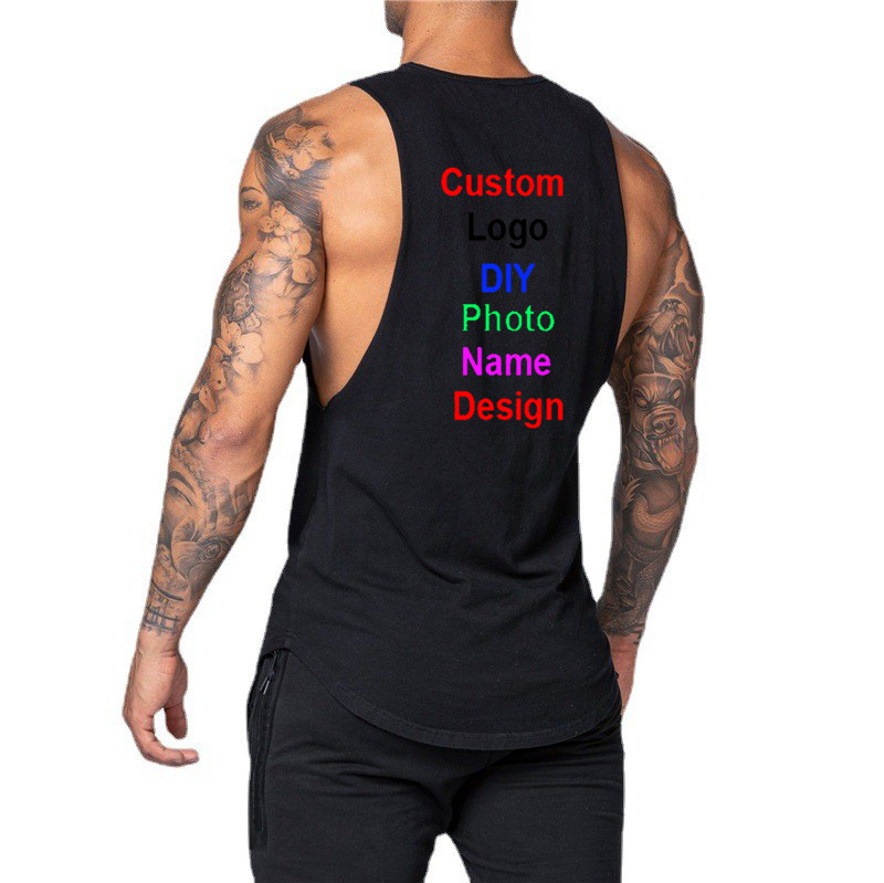 DIY Customized Logo Brand Gym  - Tank Top Muscle 리뷰 및 가격
