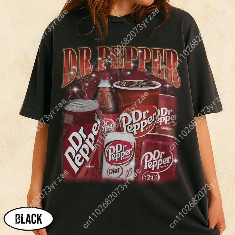 Dr Pep per Retro Tshirt Man Wo - Linen Shirt Breathable 리뷰 및 가격