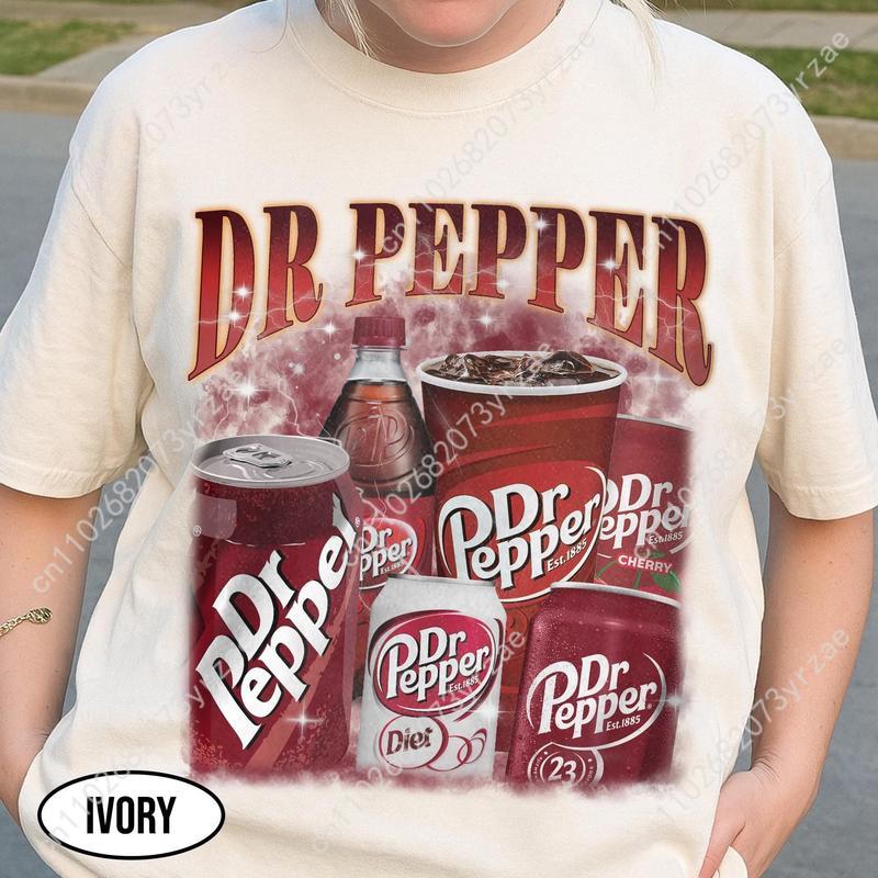 Dr Pep per Retro Tshirt Man Wo - Linen Shirt Breathable 리뷰 및 가격