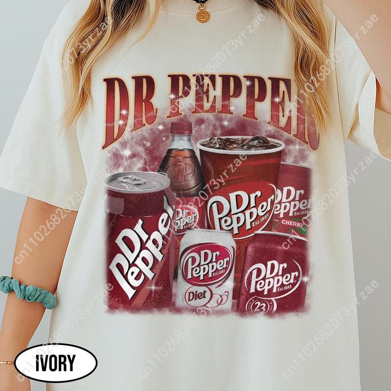 Dr Pep per Retro Tshirt Man Wo - Linen Shirt Breathable 리뷰 및 가격