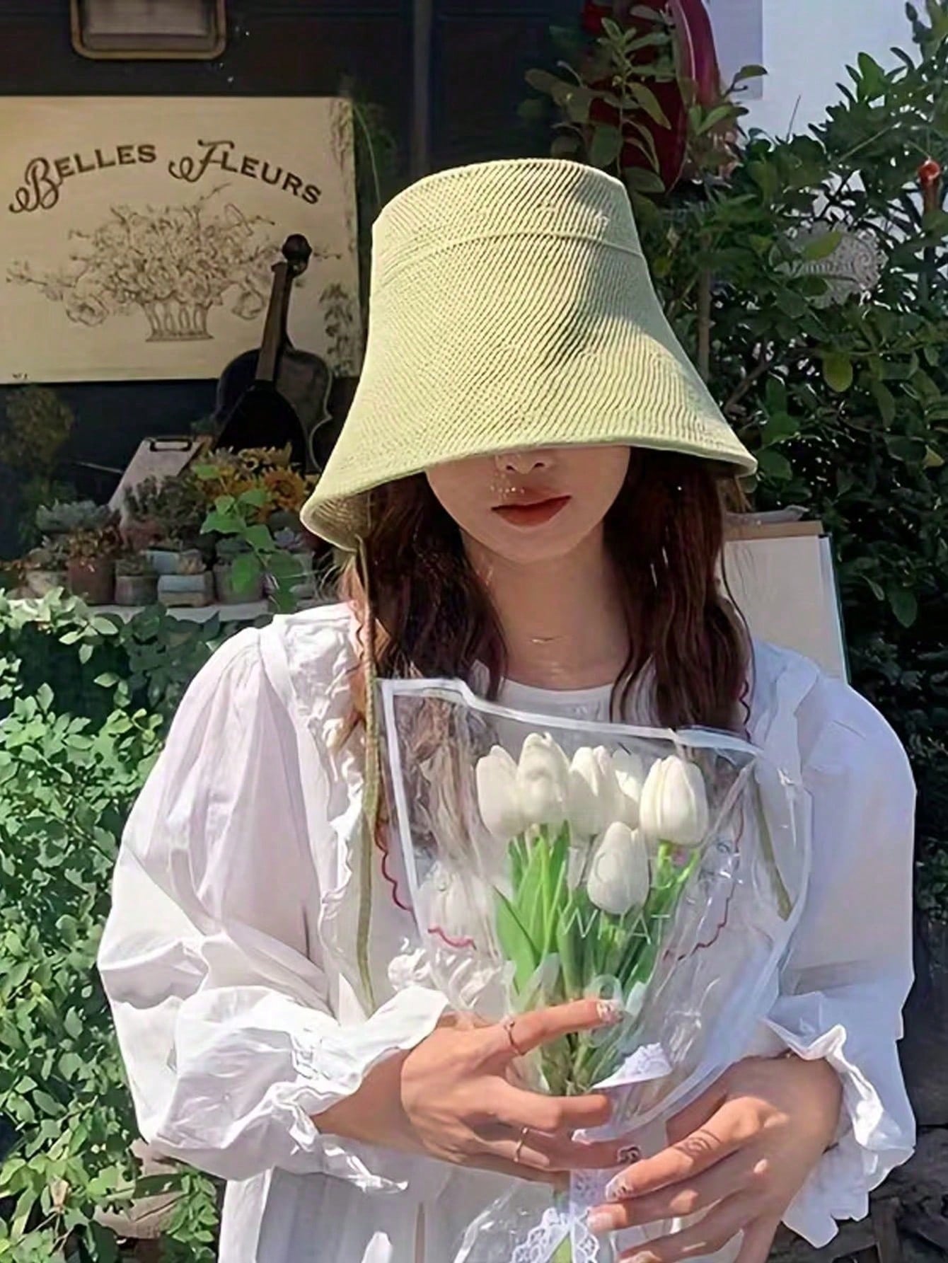 Straw Wide-Brim Sun Hat For Wo - Bucket Hat Straw 리뷰 및 가격
