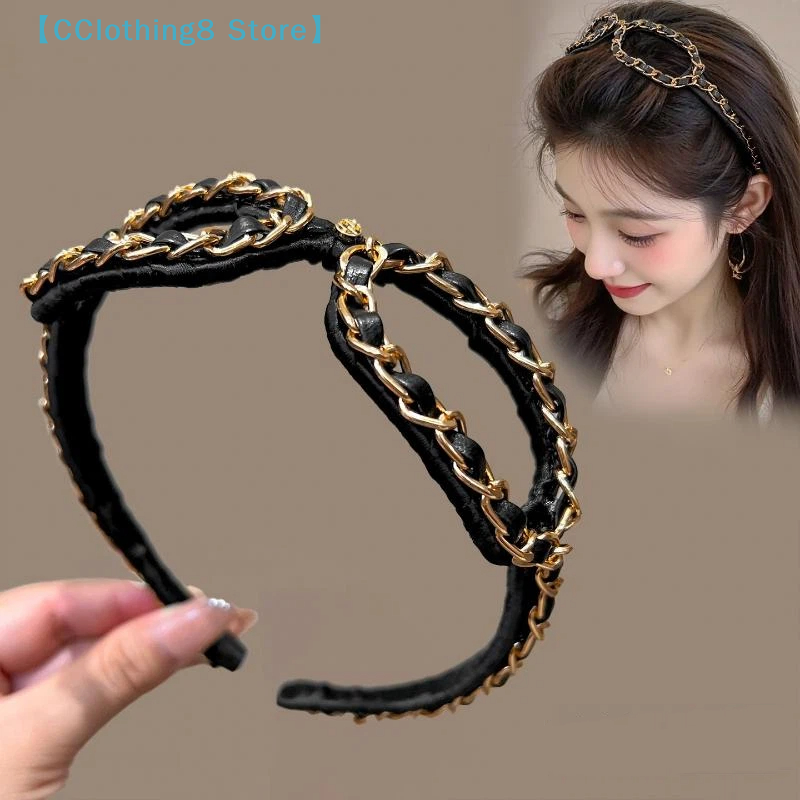 Vintage Chain Leather Headband - Sunglass Retainer Cord 리뷰 및 가격