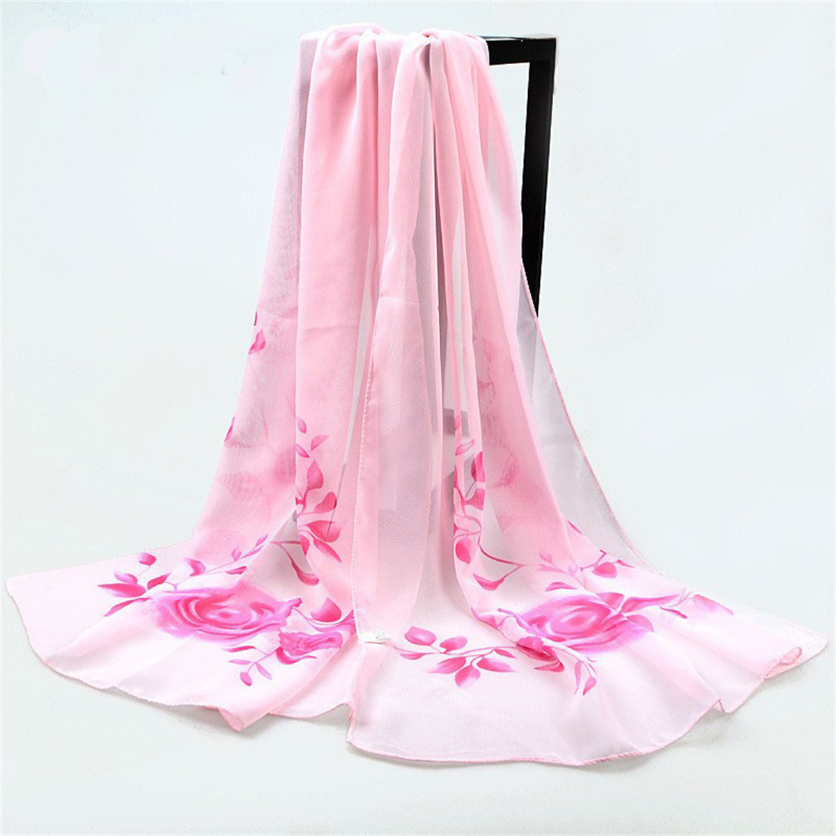1pcs Chiffon Scarf Simple Eleg - Beach Towel Large 리뷰 및 가격