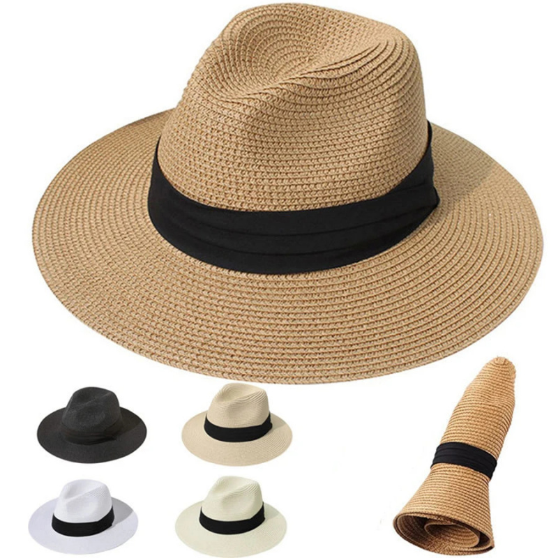 Womens Mens Wide Brim Straw Pa - Bucket Hat Straw 리뷰 및 가격