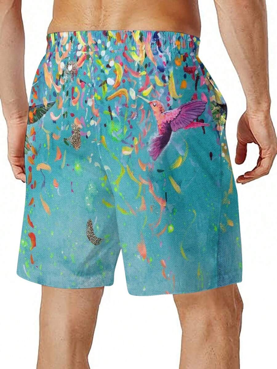 Mens Beach Shorts With Humming - Swim Trunk Quick Dry 리뷰 및 가격
