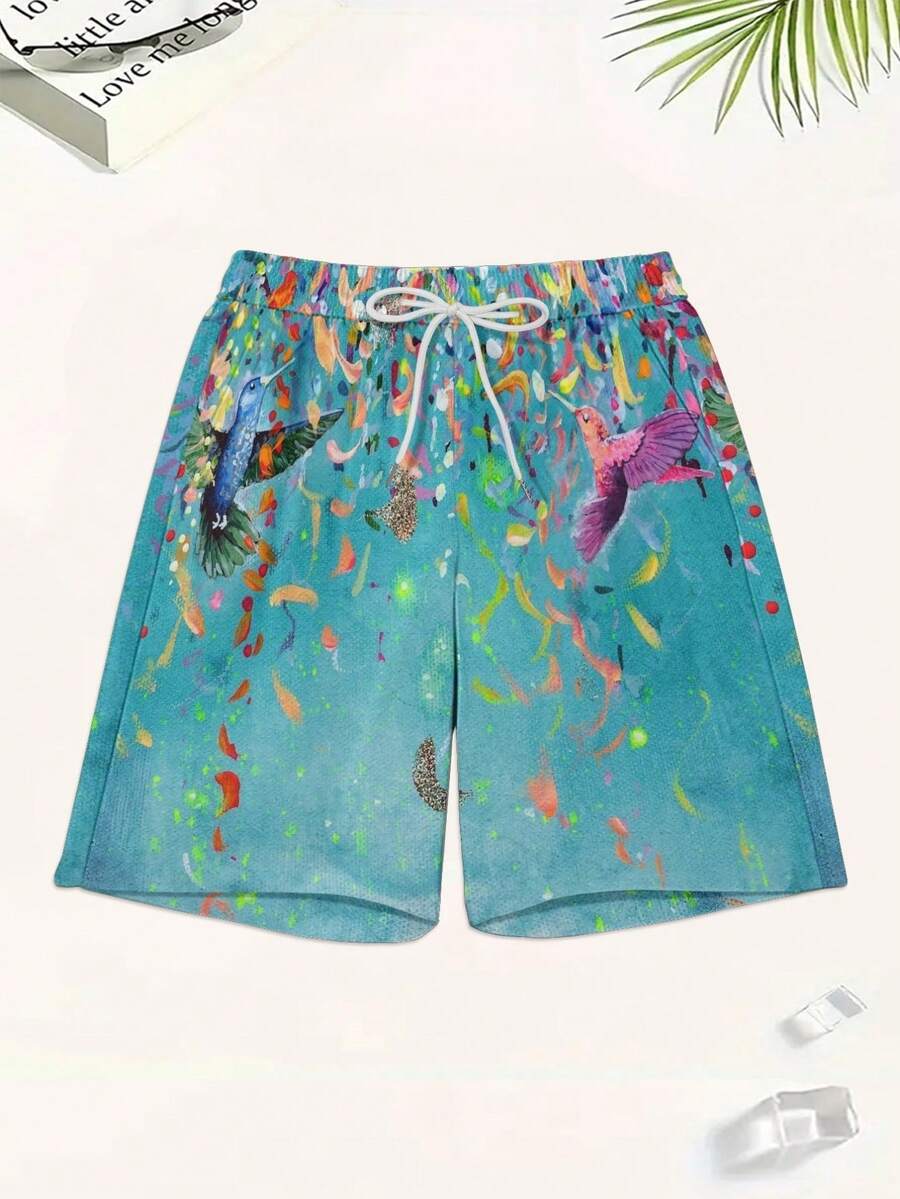 Mens Beach Shorts With Humming - Swim Trunk Quick Dry 리뷰 및 가격