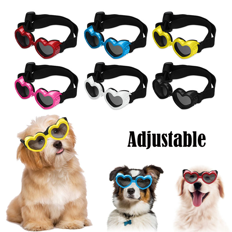 1 PC Heart-shaped Small Dog Su - Sunglass Retainer Cord 리뷰 및 가격