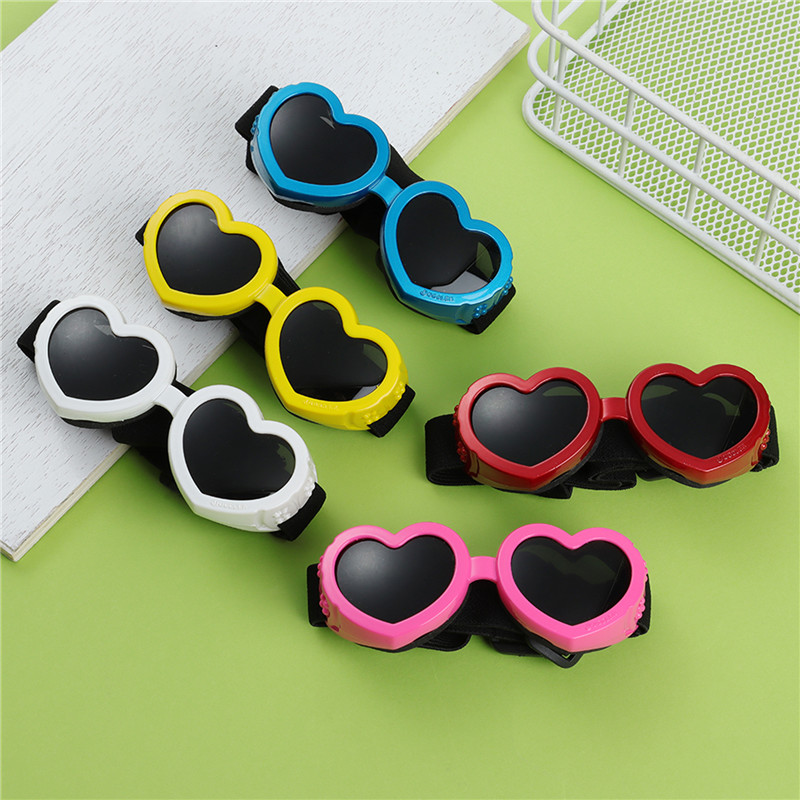 1 PC Heart-shaped Small Dog Su - Sunglass Retainer Cord 리뷰 및 가격