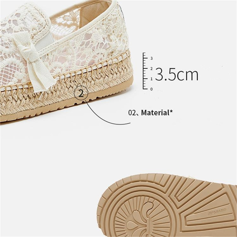 Joy&Mario Platform Women Loafe - Espadrille Slip On 리뷰 및 가격