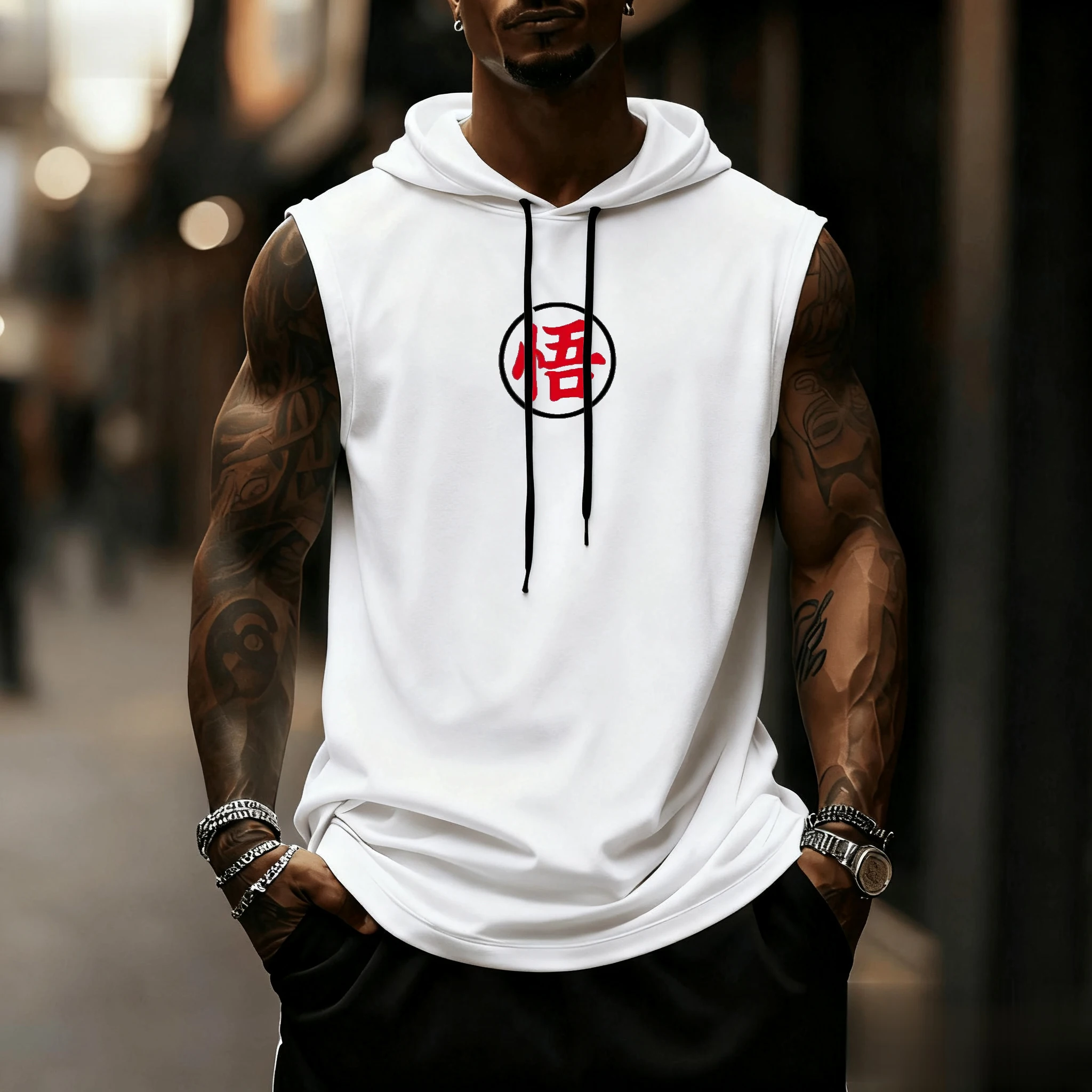 Dragon Ball Goku Anime Men Tan - Tank Top Muscle 리뷰 및 가격