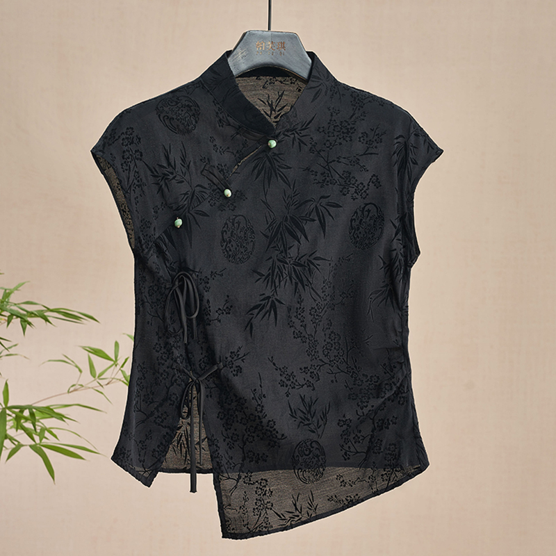 Retro Thin Shirt New Chinese S - Shirt Camp Collar 리뷰 및 가격