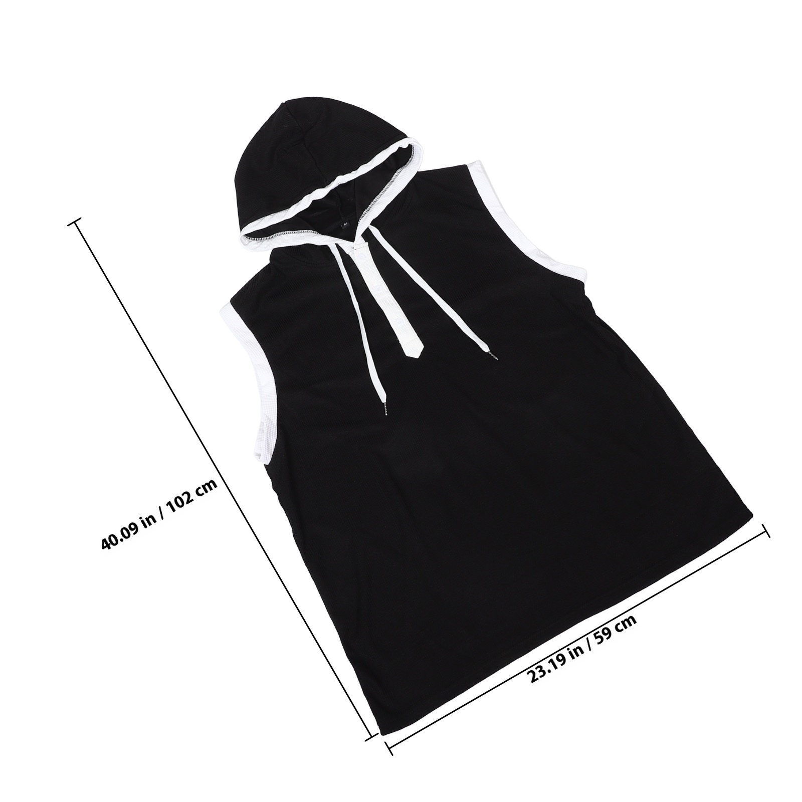 Men Sleeveless Hooded Shirt Mu - Tank Top Muscle 리뷰 및 가격